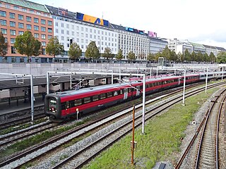 DSB IR4 30 in new design at Vesterport Station.