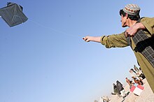 Young man flying a kite DSC 5966-1 (6781703163).jpg