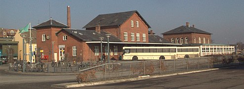 The old railway station, now for buses