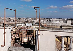 Vista de Roma, desde una azotea de la Academia.