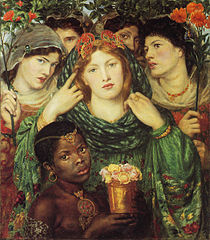 Dante Gabriel Rossetti, The Beloved (The Bride), 1865–1866.