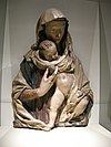 Donatello o luca della robbia, madonna della mela. da museo bardini 01.JPG