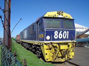 Dorrigo Buhar ve Demiryolu Müzesi (DS&RM) 8601 Kooragang Adası, ex Southern & Silverton.JPG