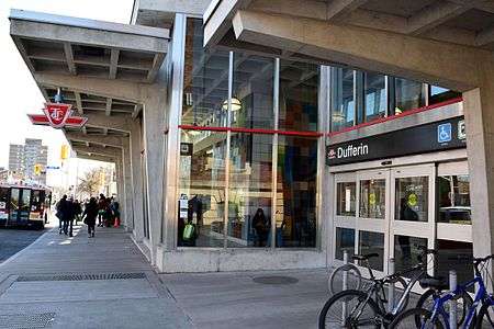 Dufferin TTC station D100