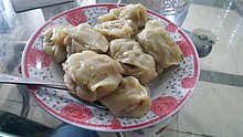 Momos are common in Gilgit region in Ladakh. Dumplings of Gilgit.jpg