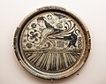 East Dorian plate - sphinx - Rhodos AM 12576 - 01