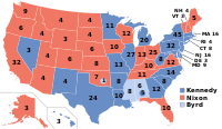 Results in 1960 ElectoralCollege1960.svg