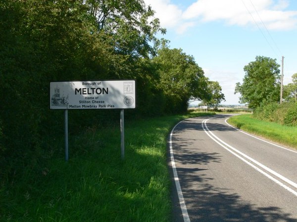 Entering the borough near Twyford on the B6047