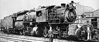 Une locomotive Mallet 030 de 1903 que l'on peut voir dans le film