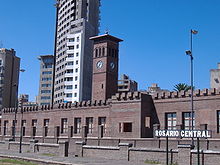 La antigua estación, vista desde el Este