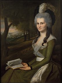 Portrait of Esther Boardman in the Metropolitan Museum of Art (1789)