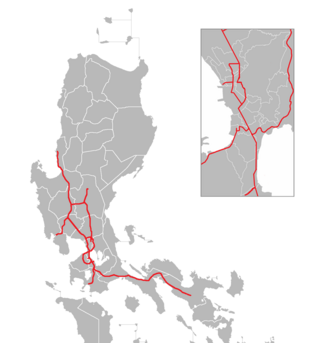 <span class="mw-page-title-main">Philippine expressway network</span> Expressway system in the Philippines