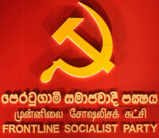 <span class="mw-page-title-main">Frontline Socialist Party</span> Leftist political movement in Sri Lanka