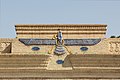 Σύμβολο Φραβαχάρι σε έναν ναό της φωτιάς στο Γιαζντ
