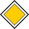 Finlande panneau de signalisation routière B1.svg