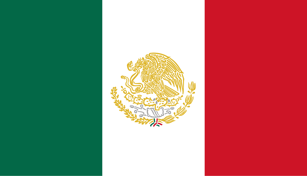 Download File:Flag of Mexico with Golden and Silver Arms.svg ...