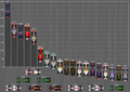 chart of final standings of 2011 Formula One season