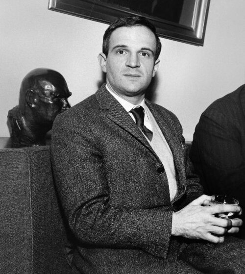 Truffaut during his visit to Helsinki, Finland on 21 December 1964