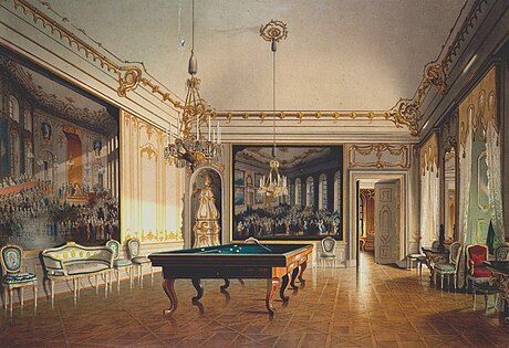 Billiard room