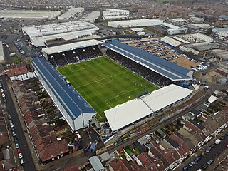 <span class="mw-page-title-main">Fratton Park</span> Association football ground in Portsmouth, England