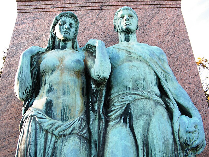 File:Frederick Keep Monument by James Earle Fraser - Rock Creek Cemetery - Washington, D.C. - Sarah Stierch - A.jpg - B.jpg