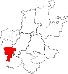 Municipalità locale di Westonaria – Mappa