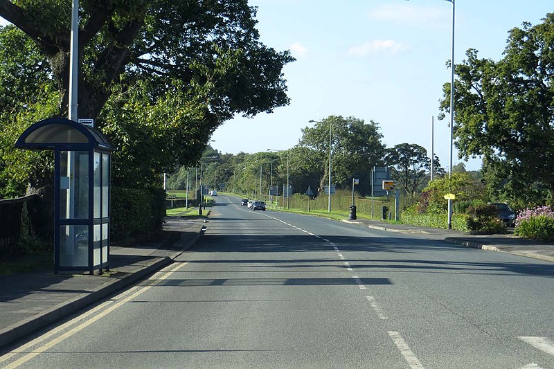 File:Garstang Road out of Broughton - geograph.org.uk - 4317595.jpg