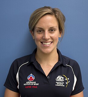 Gemma Beadsworth Australian water polo centre forward