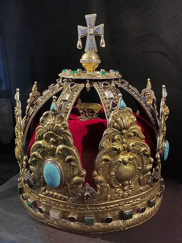 Ceremonial crown of the Georgian high nobility, an example of metalwork from the early modern period