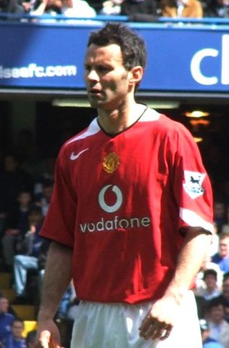 As his career progressed, Giggs abandoned his position on the left wing for a more central role.