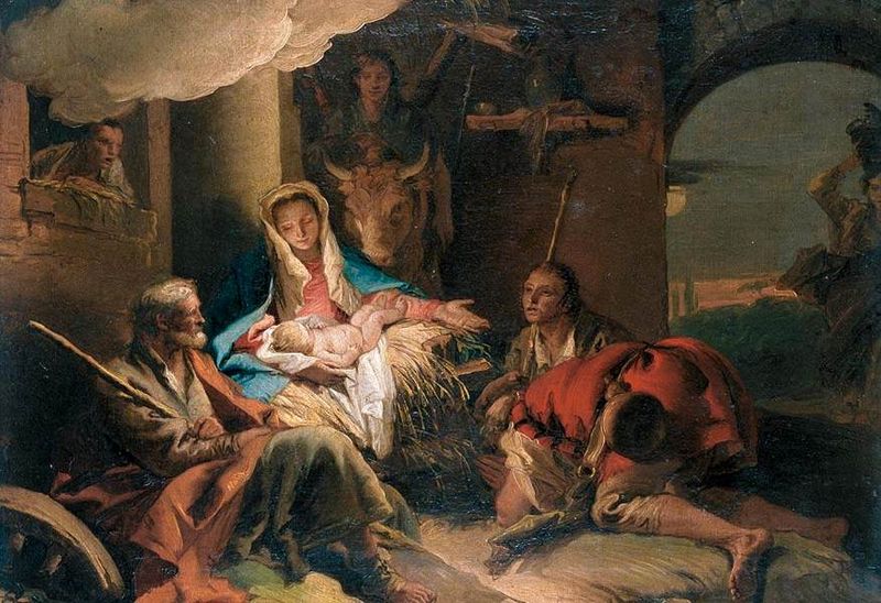 File:Giovanni Domenico Tiepolo - The Adoration of the Shepherds - WGA22371.jpg