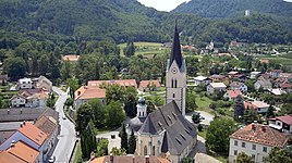 Slovenščina: Nadžupnijska cerkev sv. Jurija English: St. George's archparish church Deutsch: Pfarrkirche St. Georg