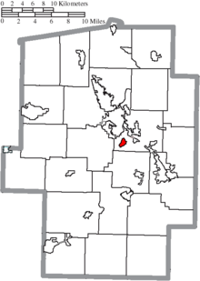 Location of Goshen, Ohio Goshenohiotuscawarusvalley.png