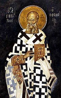 <span class="mw-page-title-main">Gregory of Nazianzus</span> Christian saint and theologian (c. 329 – 390)