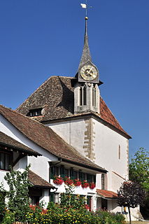 Greifensee Reformed Church protestant church building in Greifensee (Switzerland)