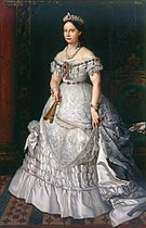 Принцеса София фон Орания-Насау, по-късна велика херцогиня на Саксония-Ваймар-Айзенах, 1870