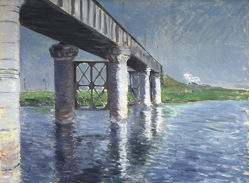 File:Gustave Caillebotte - The Seine and the Railroad Bridge at Argenteuil (La Seine et le pont du chemin de fer dArgenteuil) - Google Art Project.jpg