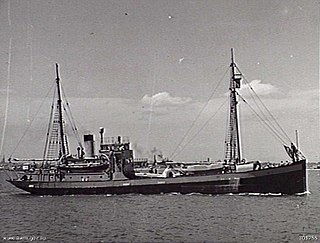 HMAS <i>Wyatt Earp</i> Motor vessel commissioned into the Royal Australian Navy