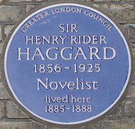 Blue plaque, 69 Gunterstone Road, London