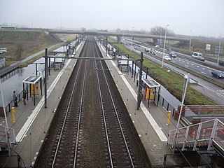 <span class="mw-page-title-main">Haarlem Spaarnwoude railway station</span>