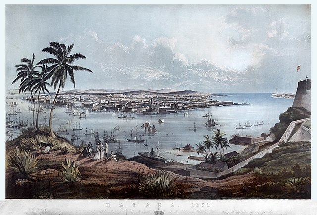 19th century view of Havana