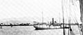 El Crête-à-Pierrot el 6 de noviembre de 1902 en el puerto de Gonaïves, tiempo antes de ser hundido por el SMS Panther.