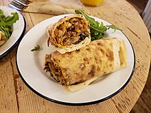 Chicken shawarma sandwich Handmade Chicken Shawarma Wrap - Lavash.jpg