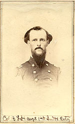 Colonel Benjamin F. Hays, 1st Indiana Heavy Artillery, (circa 1865). HaysB.jpg