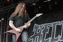 Founding guitarist Greg Tribbett, who was in the band from 2006 until 2014 Hellyeah-6.jpg