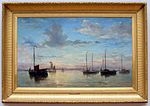Hendrik Willem Mesdag (1831-1915), Avondstond op zee, 1870, Olieverf op doek.JPG