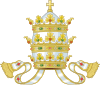 Heraldiskt påvligt Tiara.svg