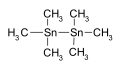 Hexamethylditin is een tussenstof in chemische syntheses.