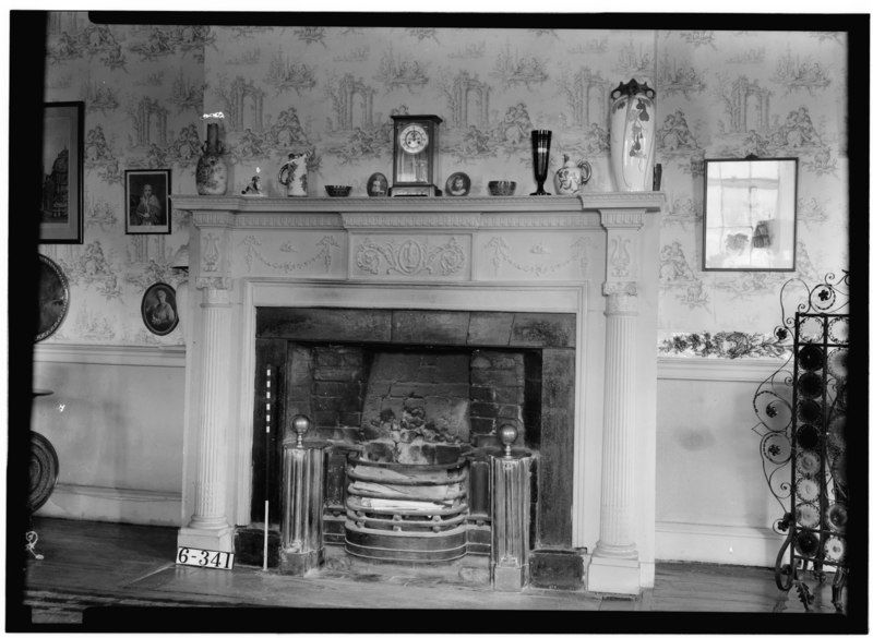 File:Historic American Buildings Survey Nathaniel R. Ewan, Photographer October 16, 1936 INTERIOR - DRAWING ROOM - MANTEL DETAIL - Governor's House, 149 Kearny Avenue, Perth Amboy, HABS NJ,12-PERAM,2-7.tif