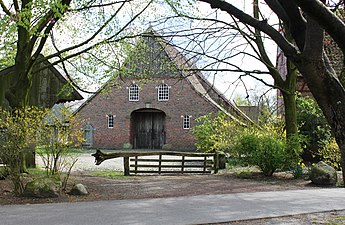 Historische boerderij Haus Früchting, onderdeel van Kult